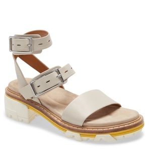 Rag & Bone Shiloh Ankle Strap ‘Sterling’ Size 7.5